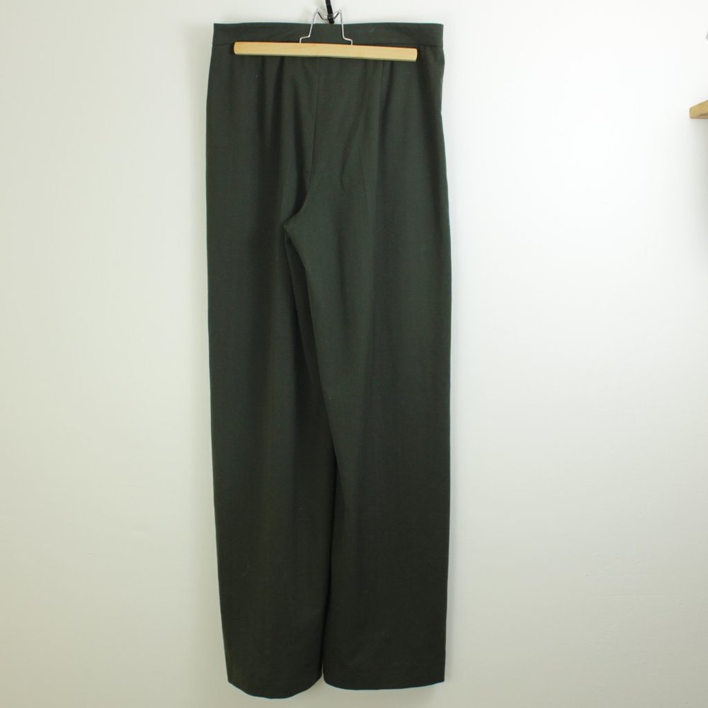 Zara High Waisted Unique Pleated Wide Leg Pants - Picture 3 of 8
